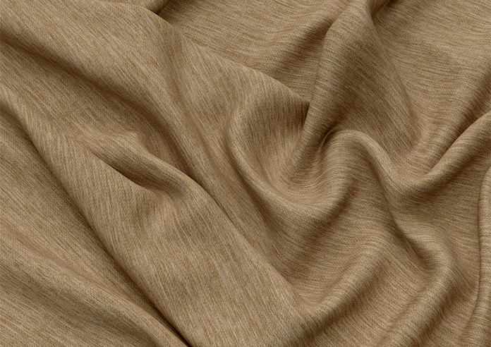 Genoa Faux Silk (Blackout), Gold Shimmer - Motorised Roman Blind - Image 4